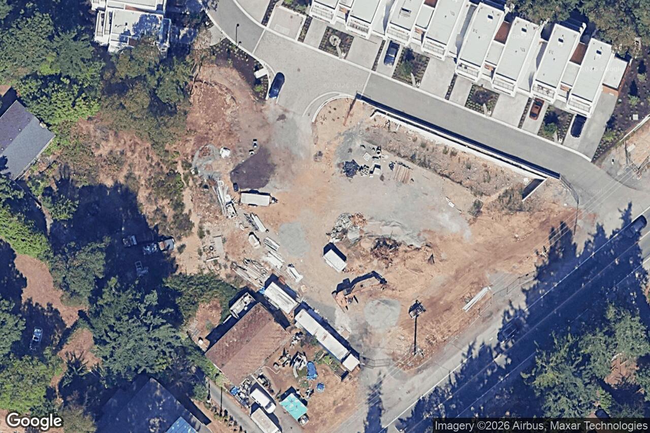 Aerial view of 2330 Sooke Rd, Colwood