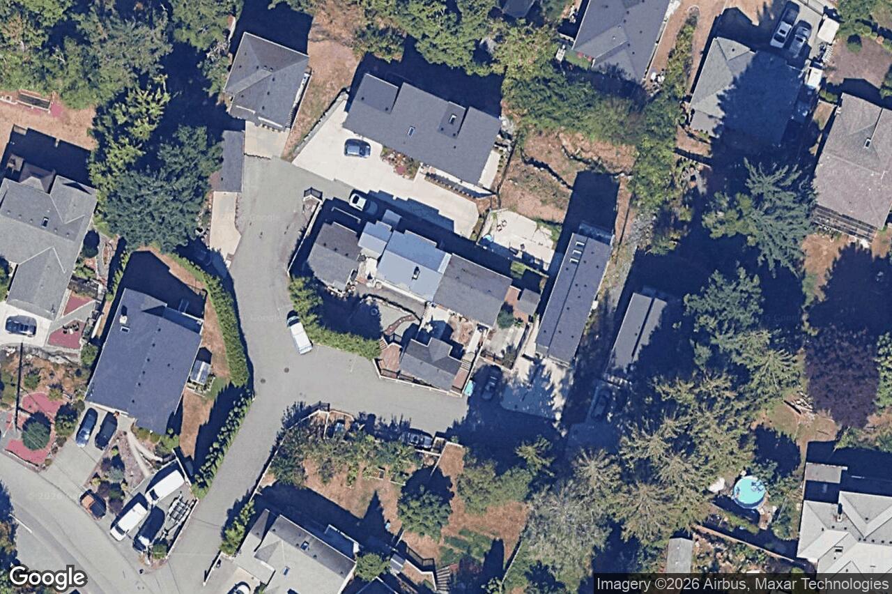 Aerial view of 784 Braveheart Lane, Colwood