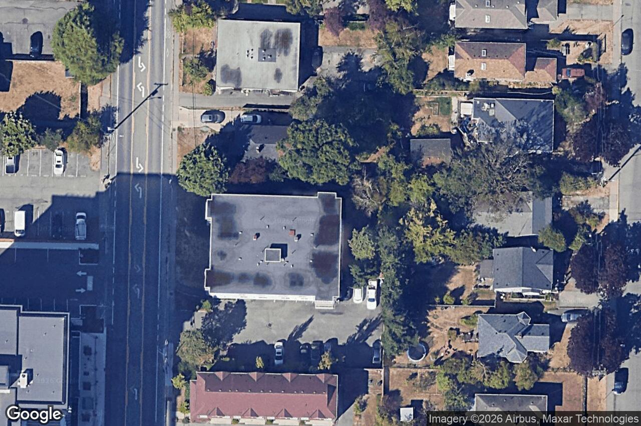 Aerial view of 203 – 625 Admirals Rd, Esquimalt