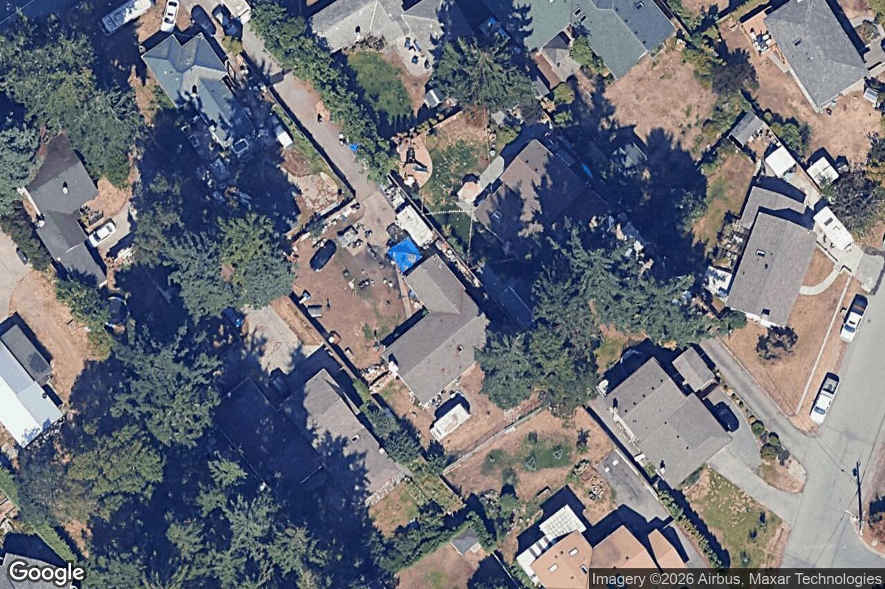 Aerial view of 2317A Sooke Rd, Colwood