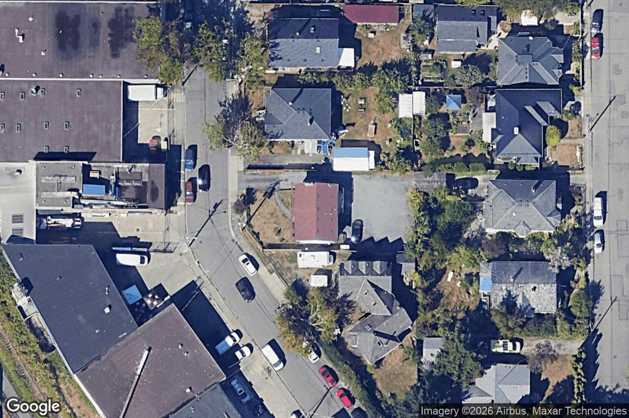 Aerial view of 503 William St, Victoria