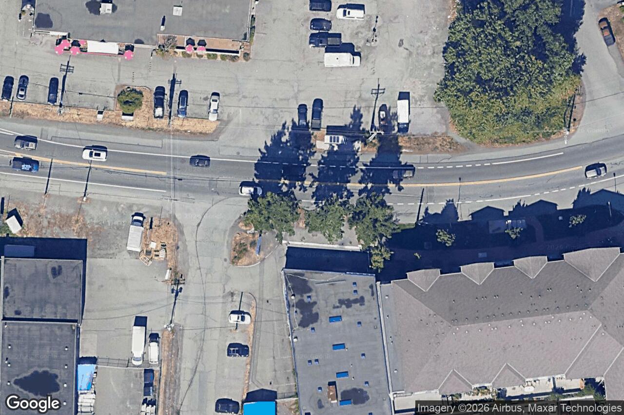 Aerial view of 2663 Sooke Rd, Langford