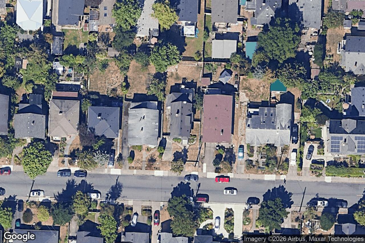 Aerial view of 1456 Denman St, Victoria