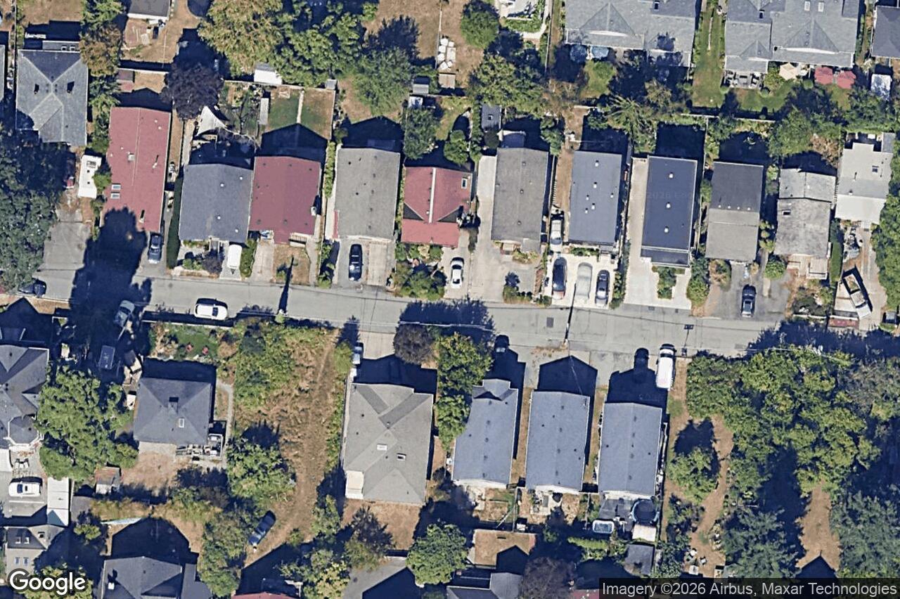 Aerial view of 1742 Albert Ave, Victoria