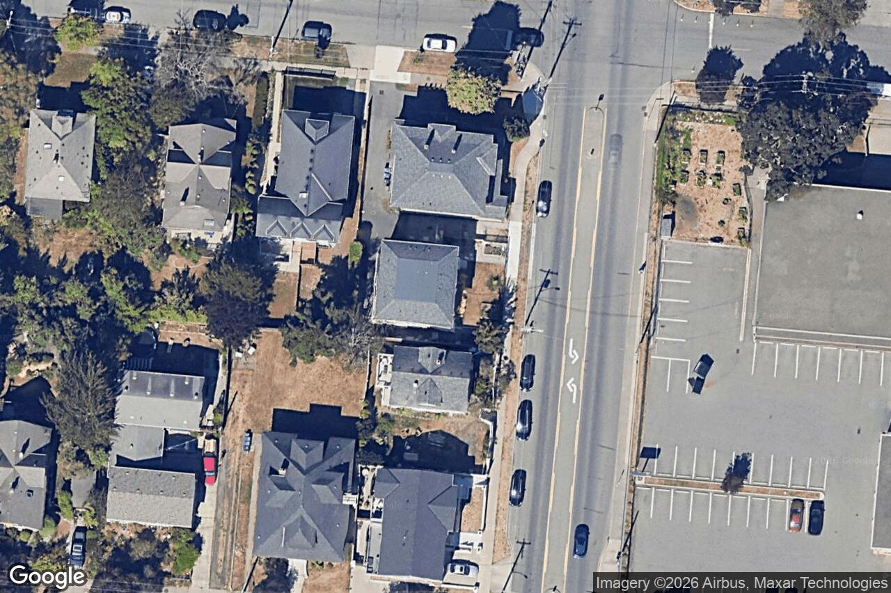 Aerial view of 2214 Cook St, Victoria