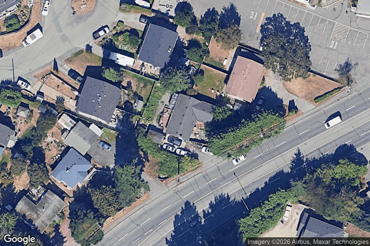 Aerial view of 2260 Sooke Rd, Colwood