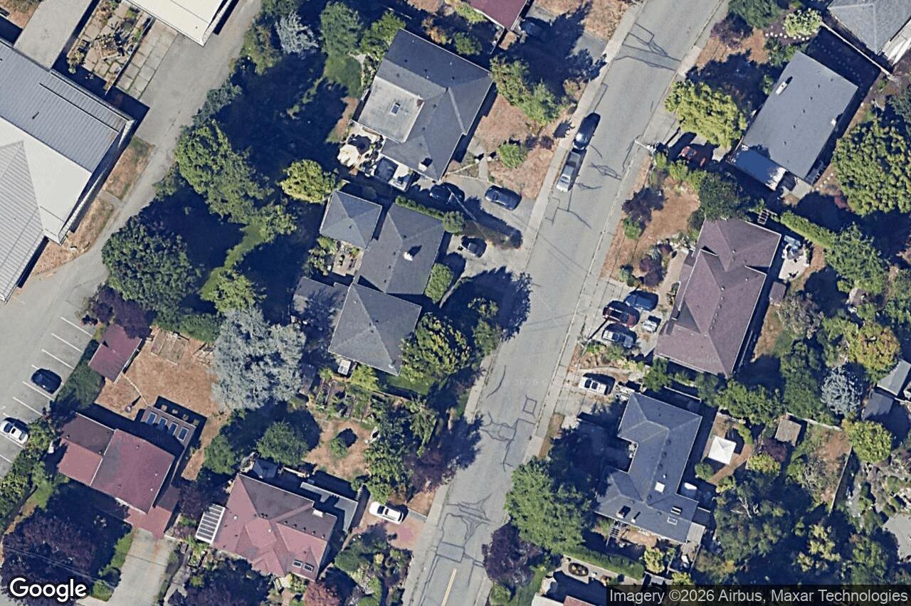 Aerial view of 726 Rockheights Ave, Esquimalt