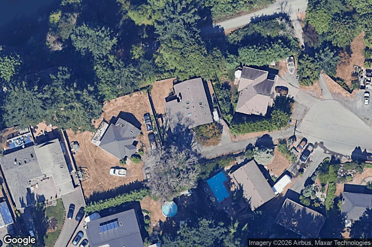 Aerial view of 928 Rowils Cres, Langford
