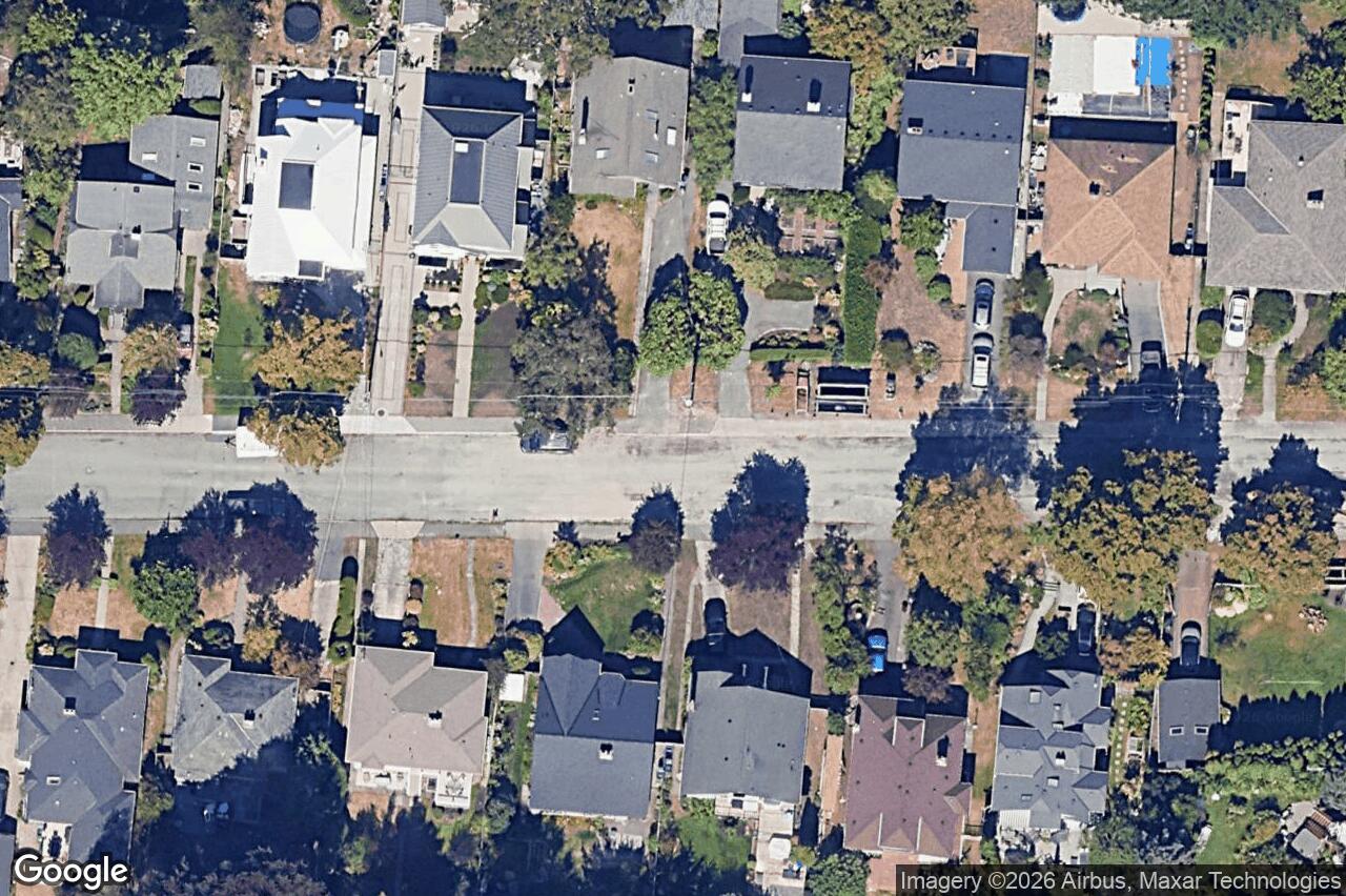 Aerial view of 2399 Dalhousie St, Oak Bay