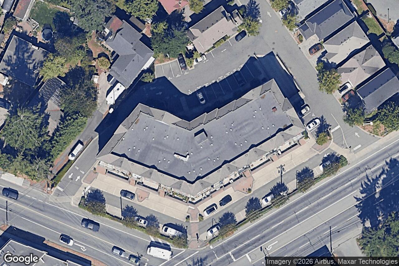 Aerial view of 304 – 2220 Sooke Rd, Colwood