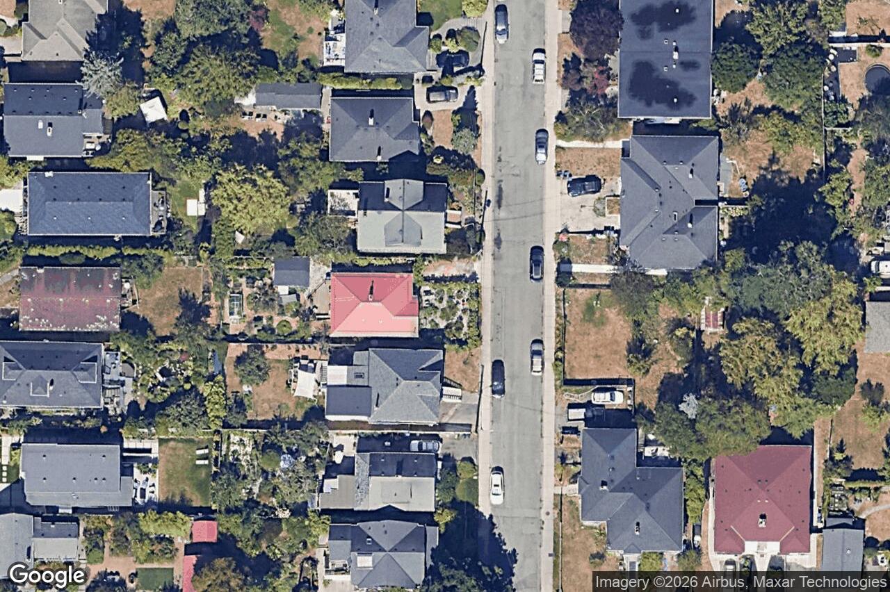 Aerial view of 2420 Dryfe St, Oak Bay