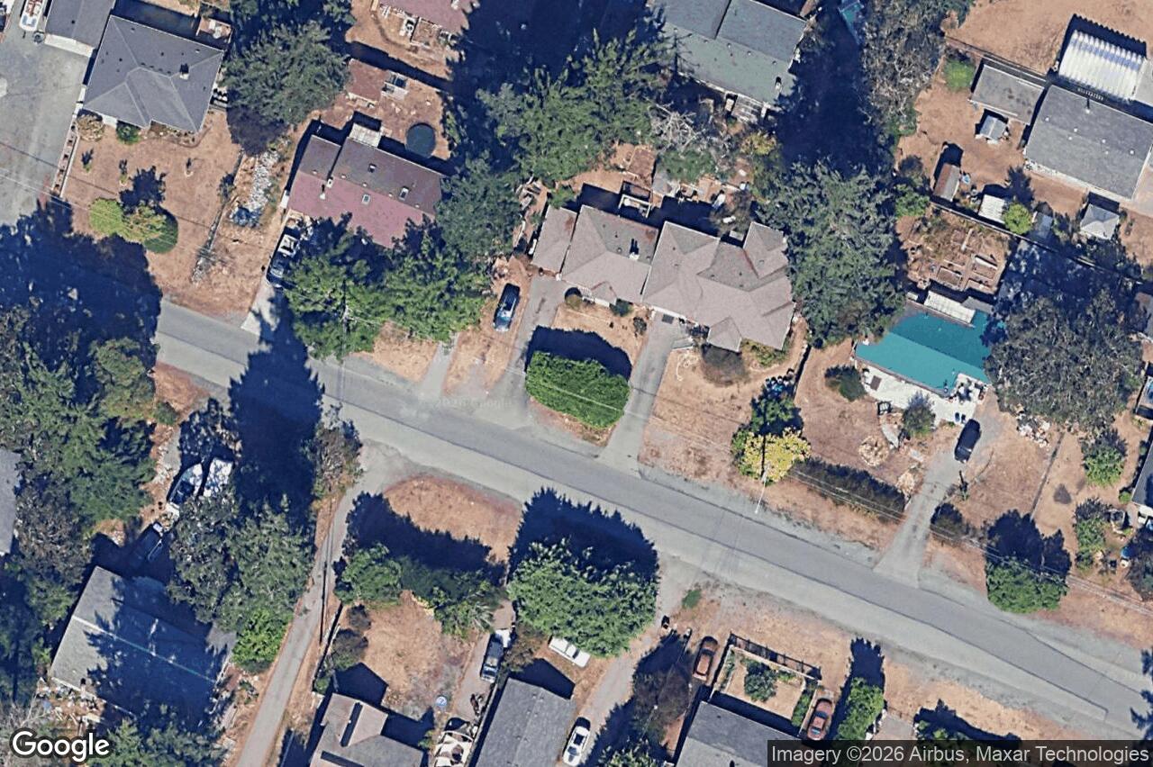 Aerial view of 706 Donovan Ave, Colwood