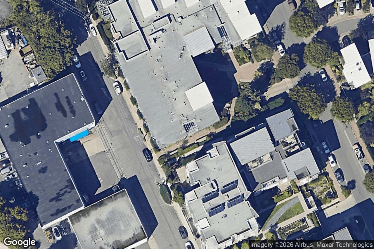 Aerial view of 406 – 90 Regatta Landing, Victoria