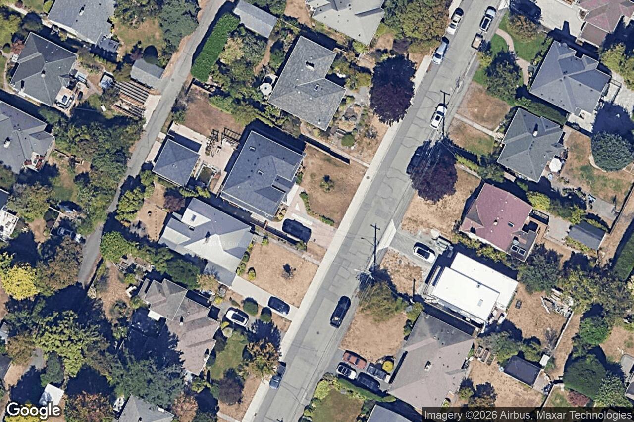 Aerial view of 2328 Dunlevy St, Oak Bay