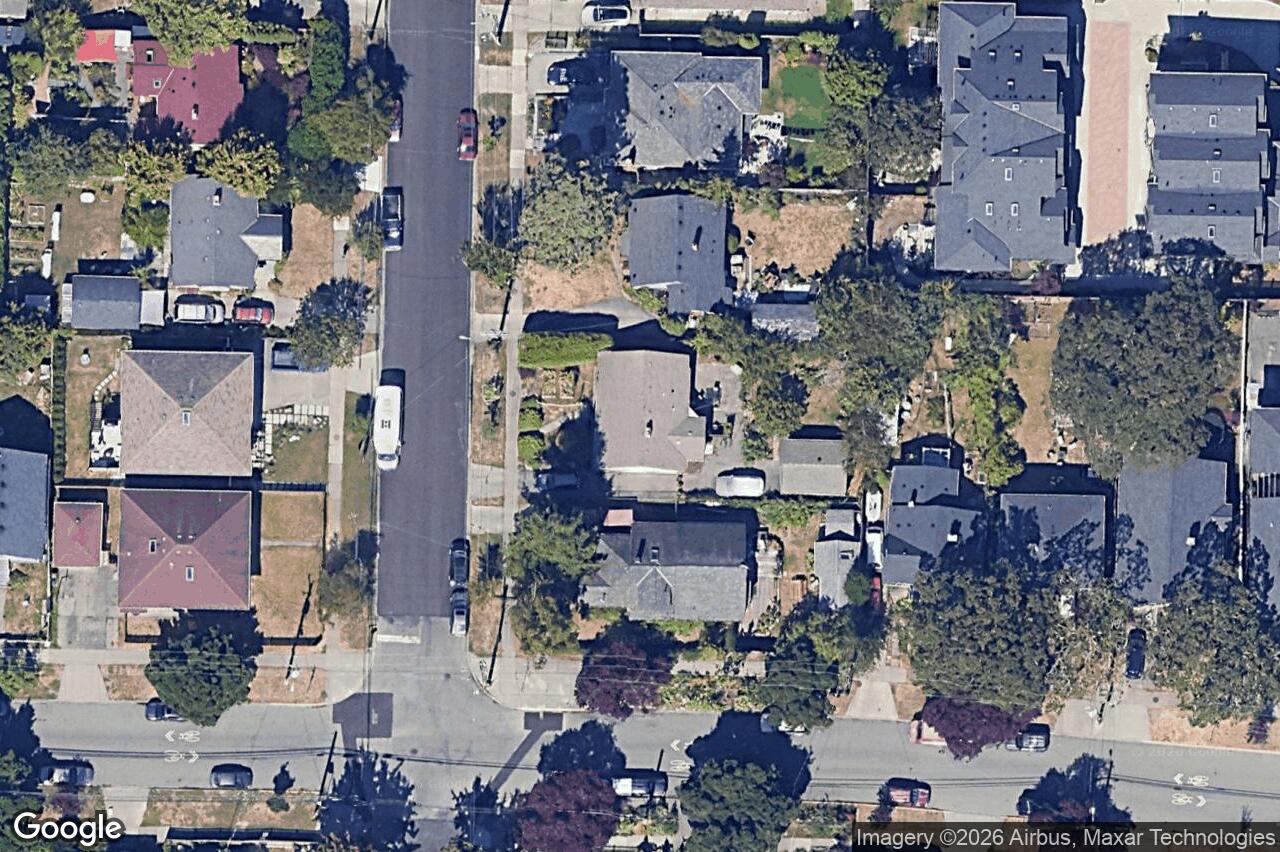 Aerial view of 2603 Scott St, Victoria