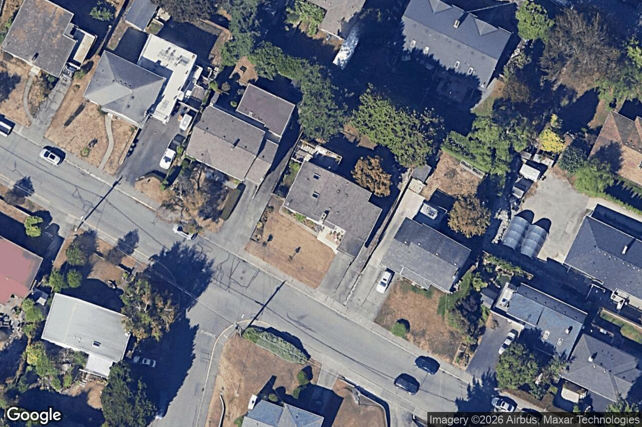 Aerial view of 880 Rockheights Ave, Esquimalt