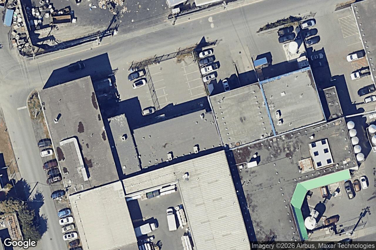 Aerial view of 407 David St, Victoria