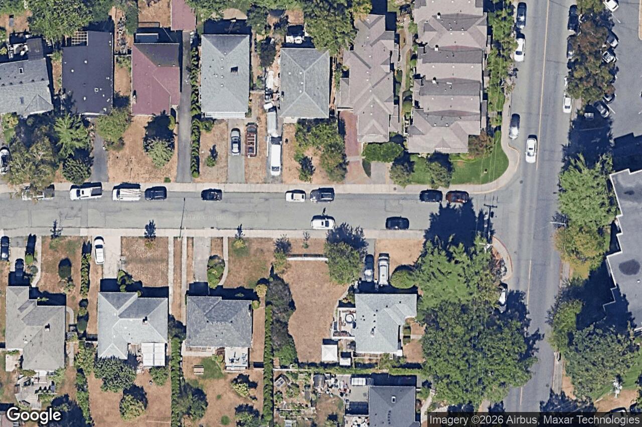 Aerial view of 2260 Kinross Ave, Oak Bay