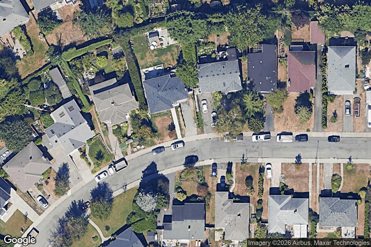 Aerial view of 2240 Kinross Ave, Oak Bay