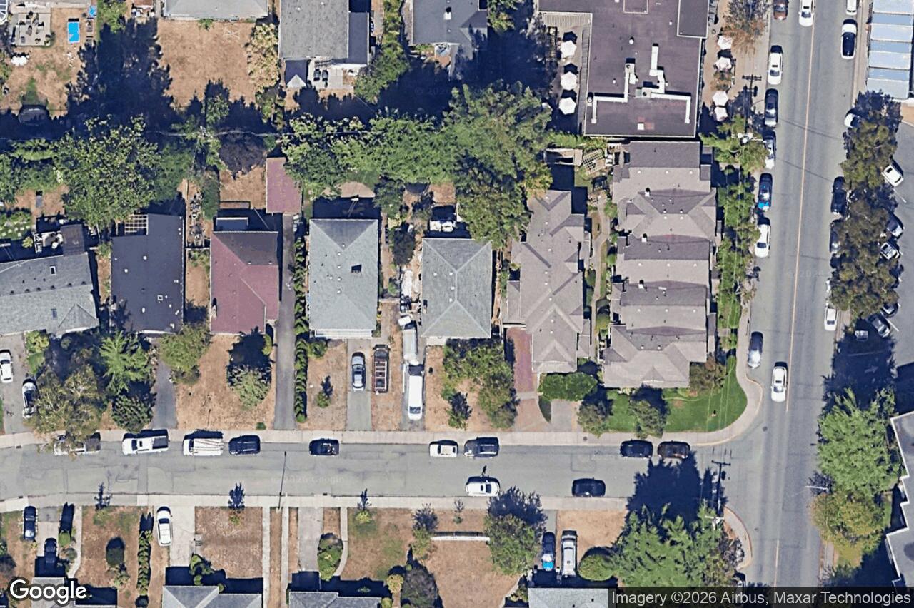 Aerial view of 2252 Kinross Ave, Oak Bay
