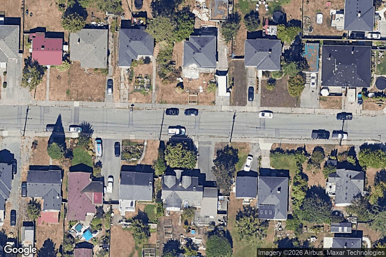 Aerial view of 1972 Kings Rd, Saanich