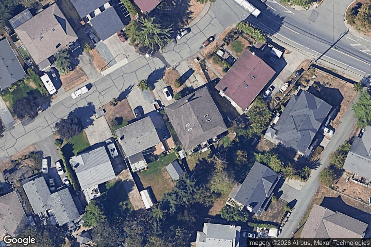 Aerial view of 707 Stancombe Pl, Esquimalt