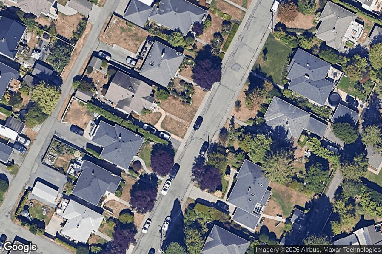 Aerial view of 2667 Dunlevy St, Oak Bay