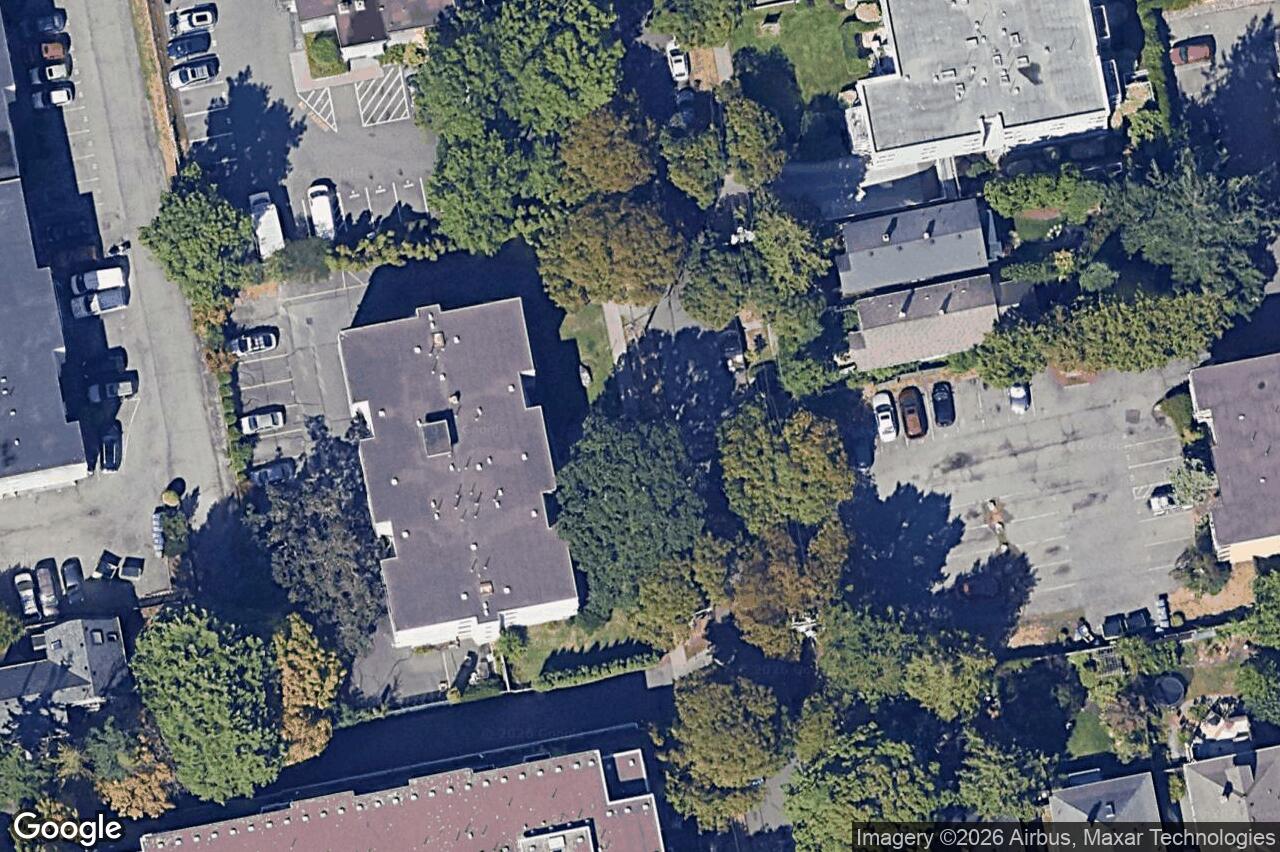 Aerial view of 206 – 2610 Graham St, Victoria