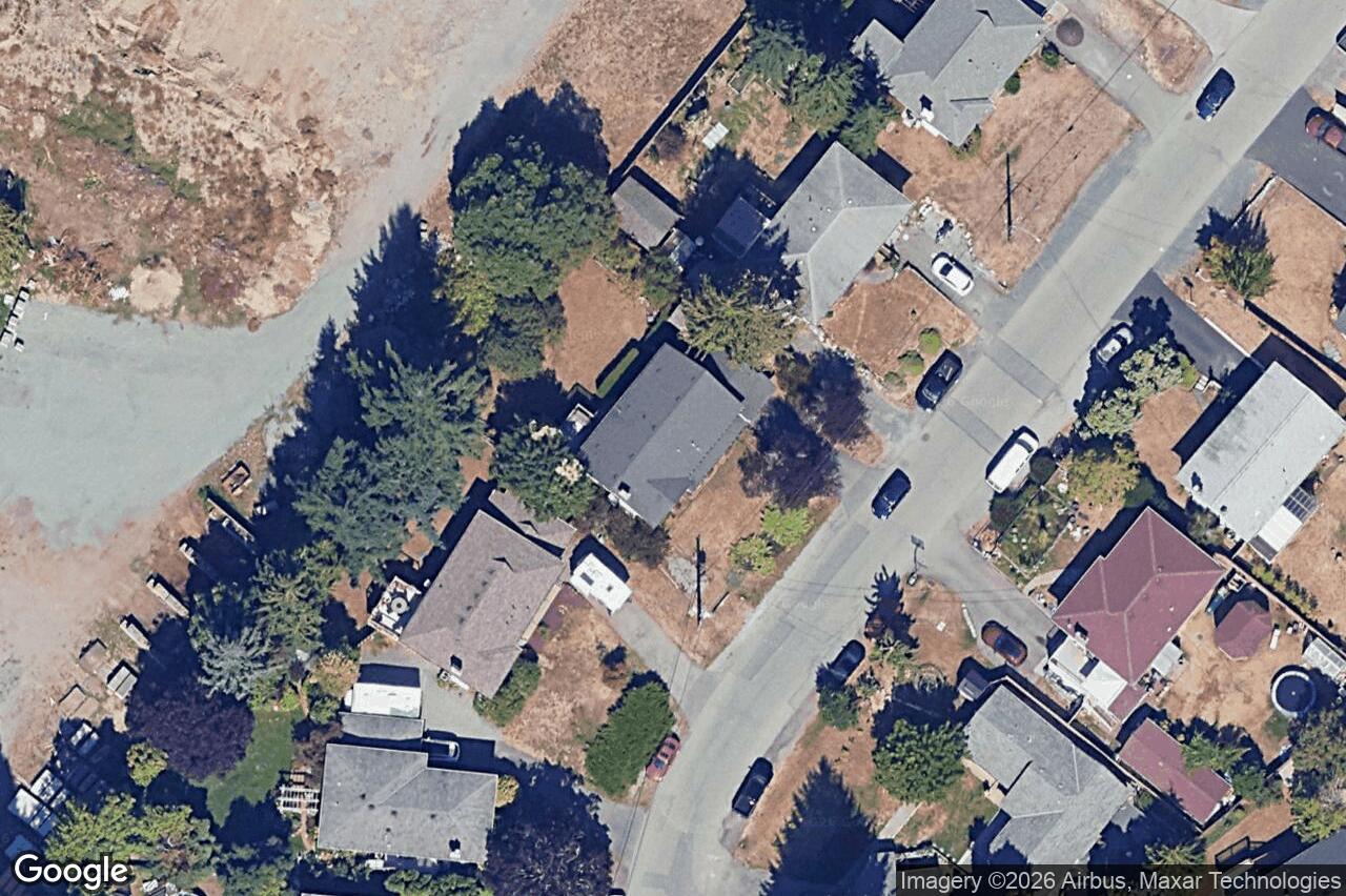 Aerial view of 2876 Acacia Dr, Colwood