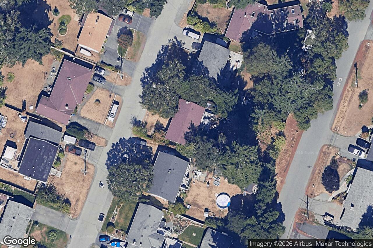 Aerial view of 2929 Dickerson Pl, Colwood