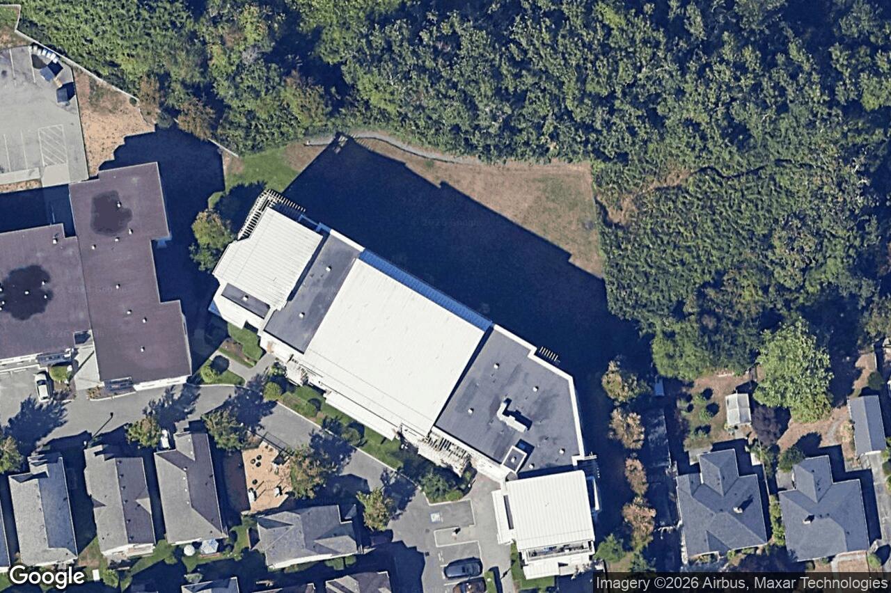 Aerial view of 406 – 1156 Colville Rd, Esquimalt