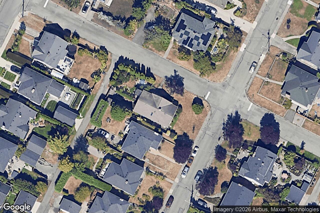 Aerial view of 2678 Dunlevy St, Oak Bay