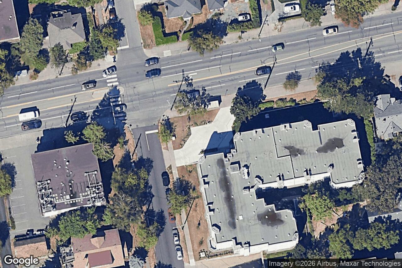 Aerial view of 104 – 1201 Hillside Ave, Victoria
