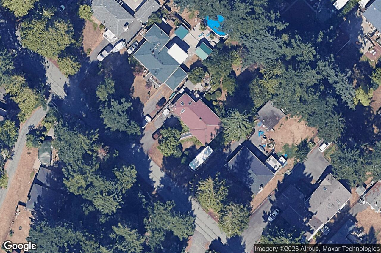 Aerial view of 2970 Glen Lake Rd, Langford