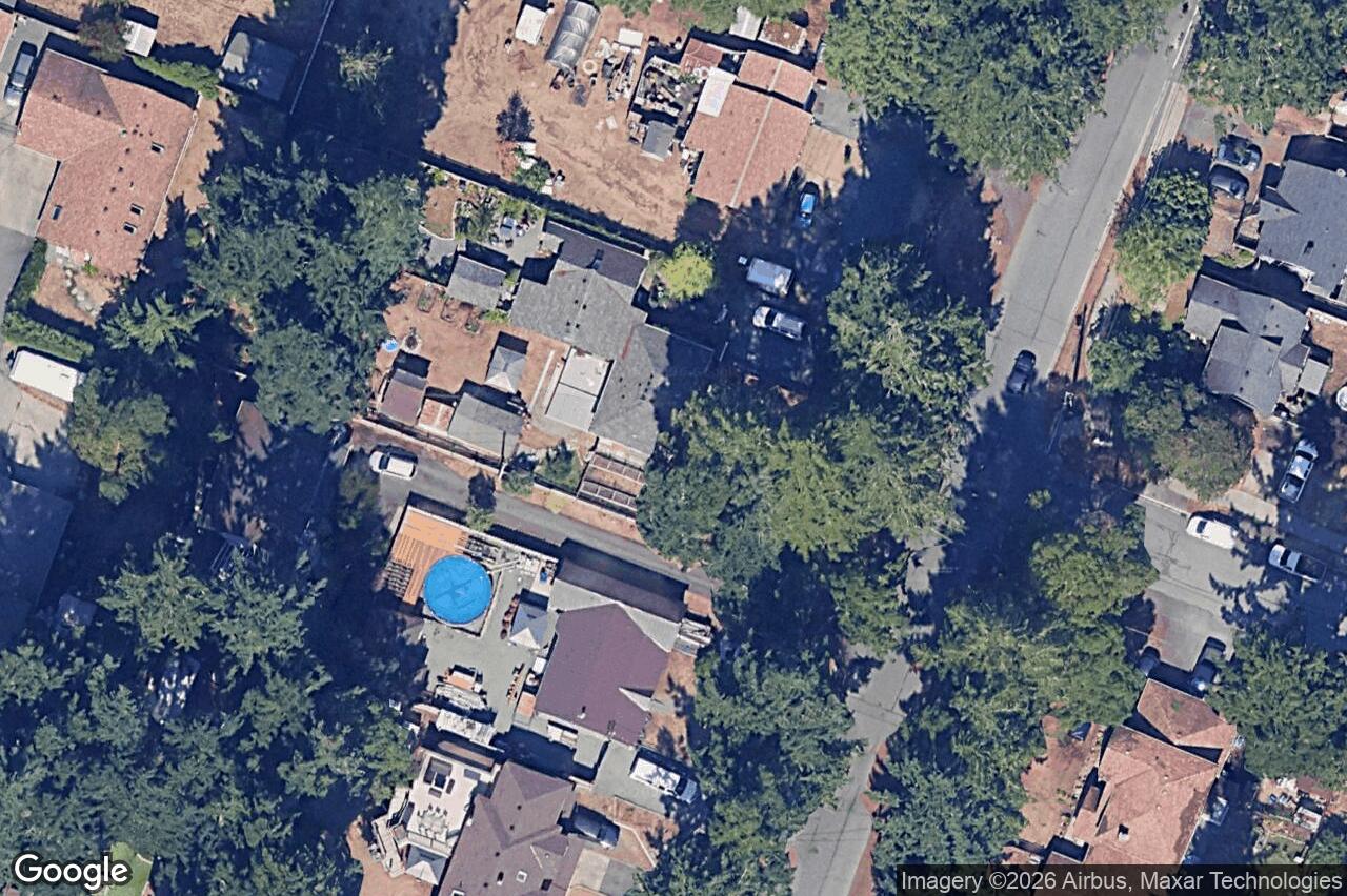 Aerial view of 2872 Glen Lake Rd, Langford