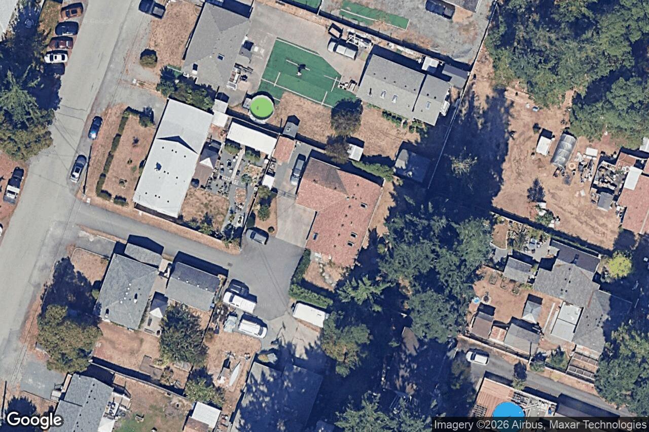Aerial view of 3019 Hull Rd, Langford