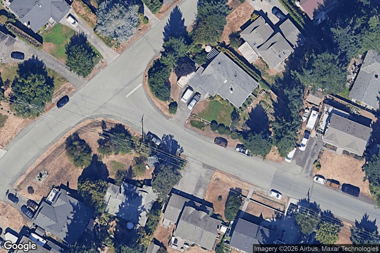 Aerial view of 2428 Marlene Dr, Colwood
