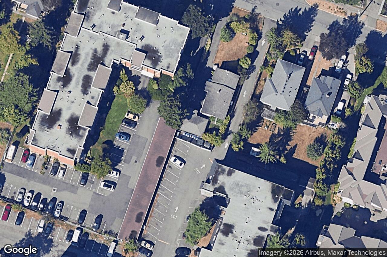 Aerial view of 101 – 853 Selkirk Ave, Esquimalt