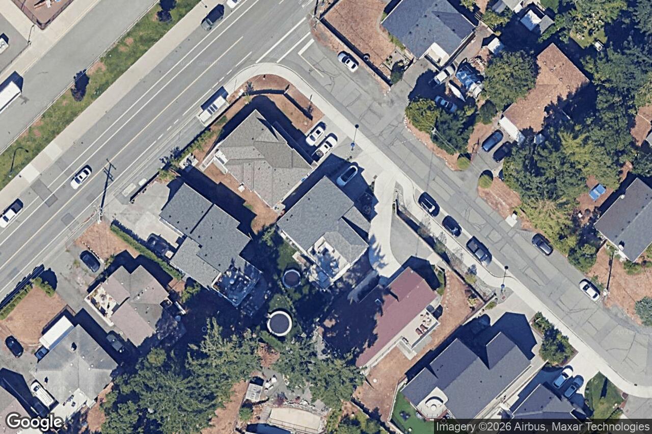 Aerial view of 991 Springhill Rd, Langford