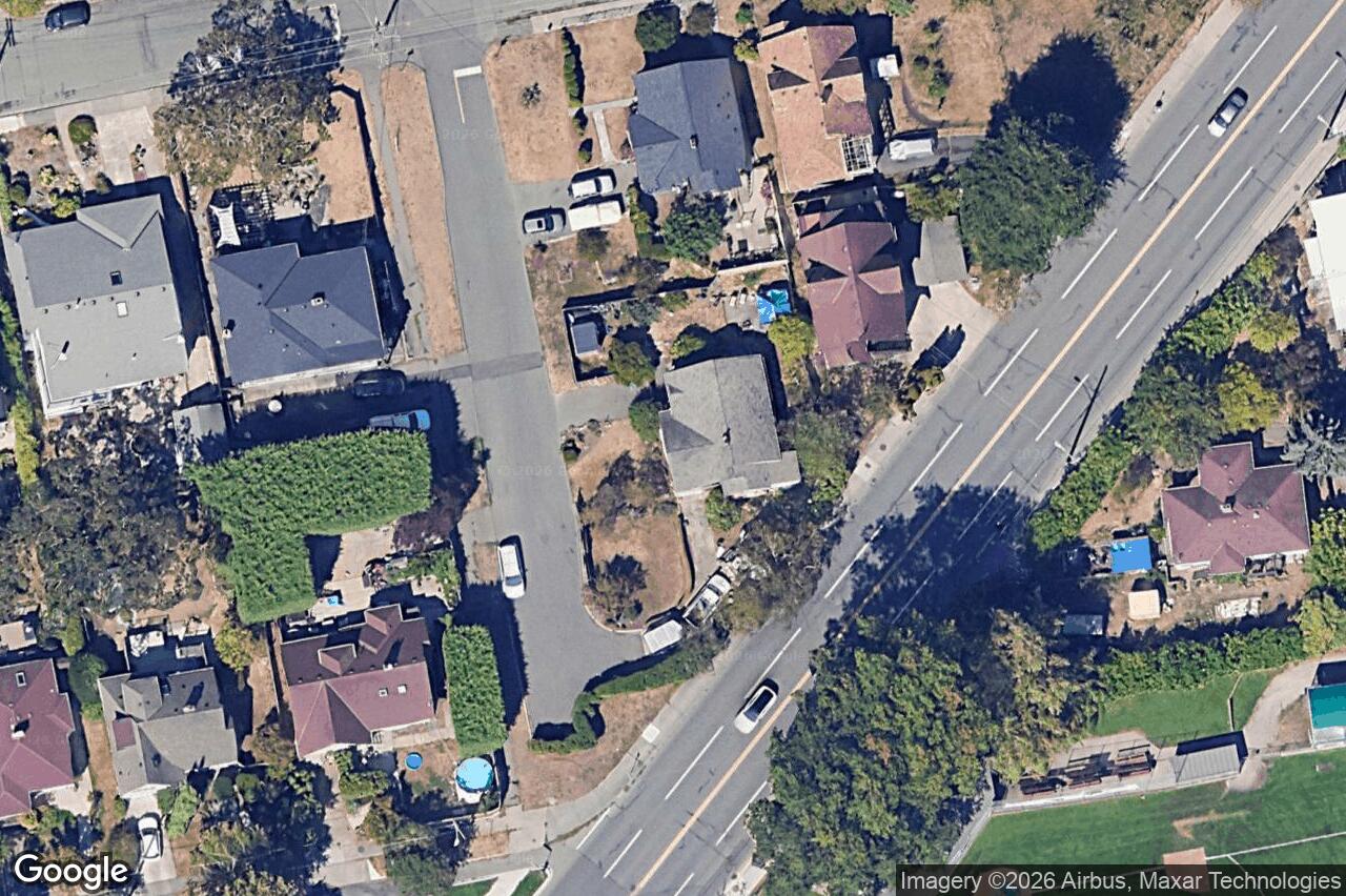 Aerial view of 1276 Vista Hts, Victoria