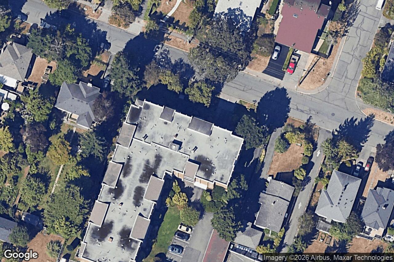 Aerial view of 406 – 853 Selkirk Ave, Esquimalt