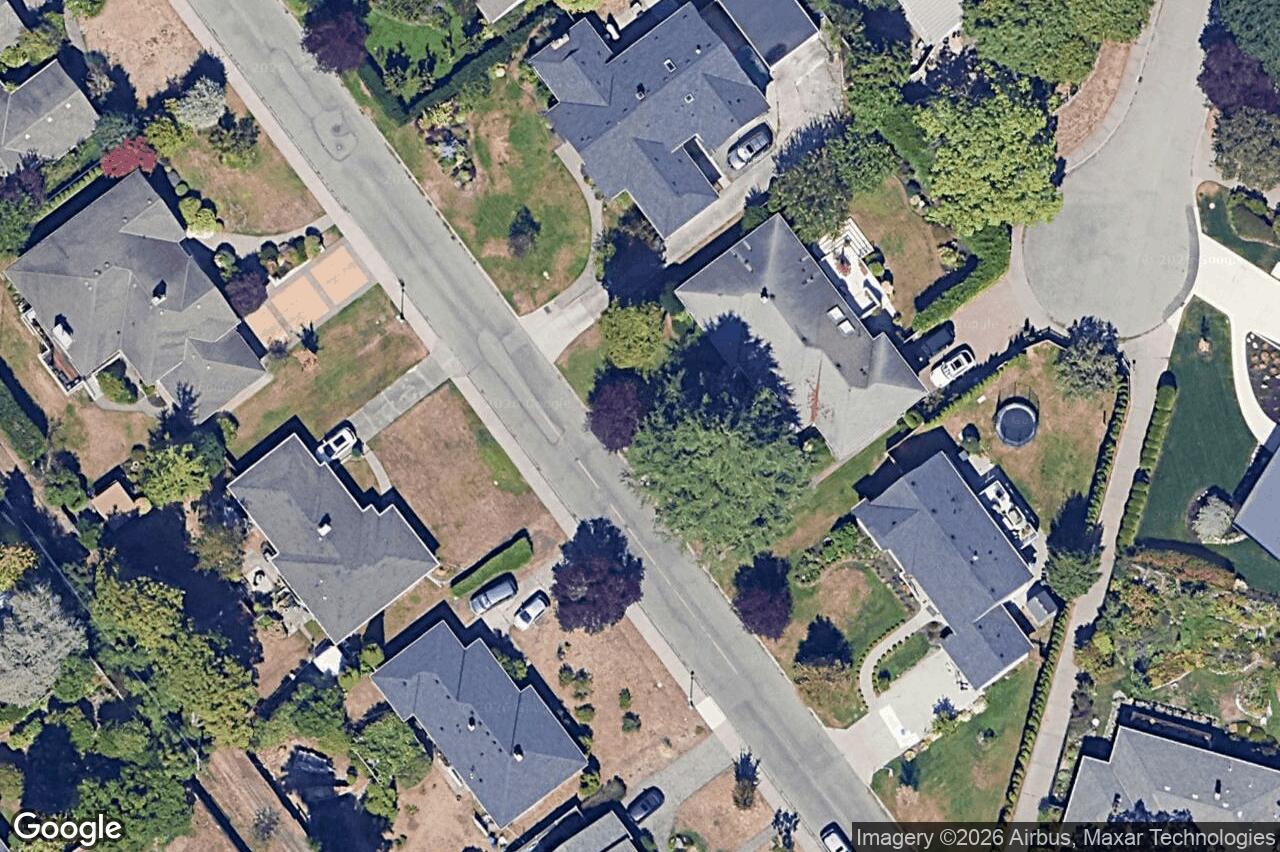 Aerial view of 2700 Dorset Rd, Oak Bay