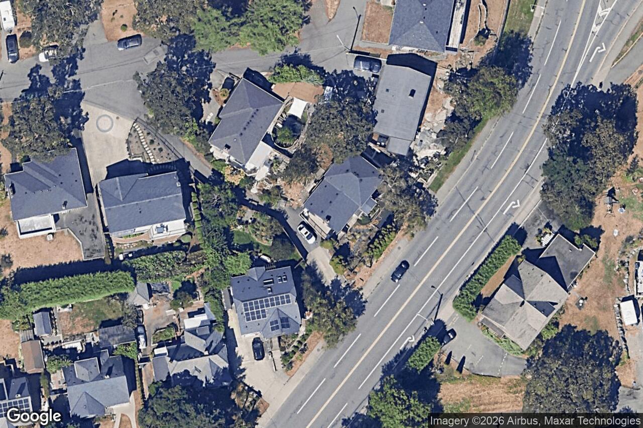 Aerial view of 1276 Vista Hts, Victoria