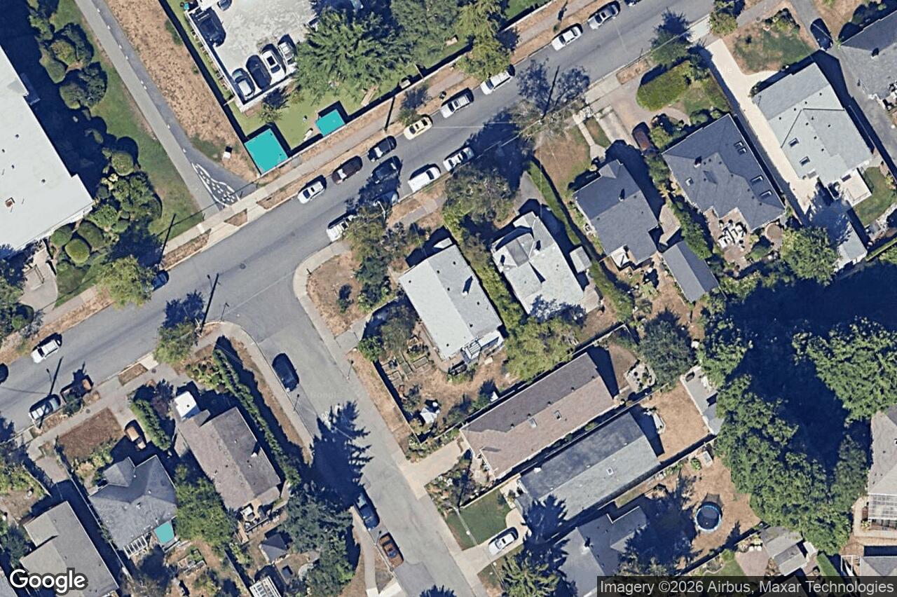 Aerial view of 1603 Myrtle Ave, Victoria