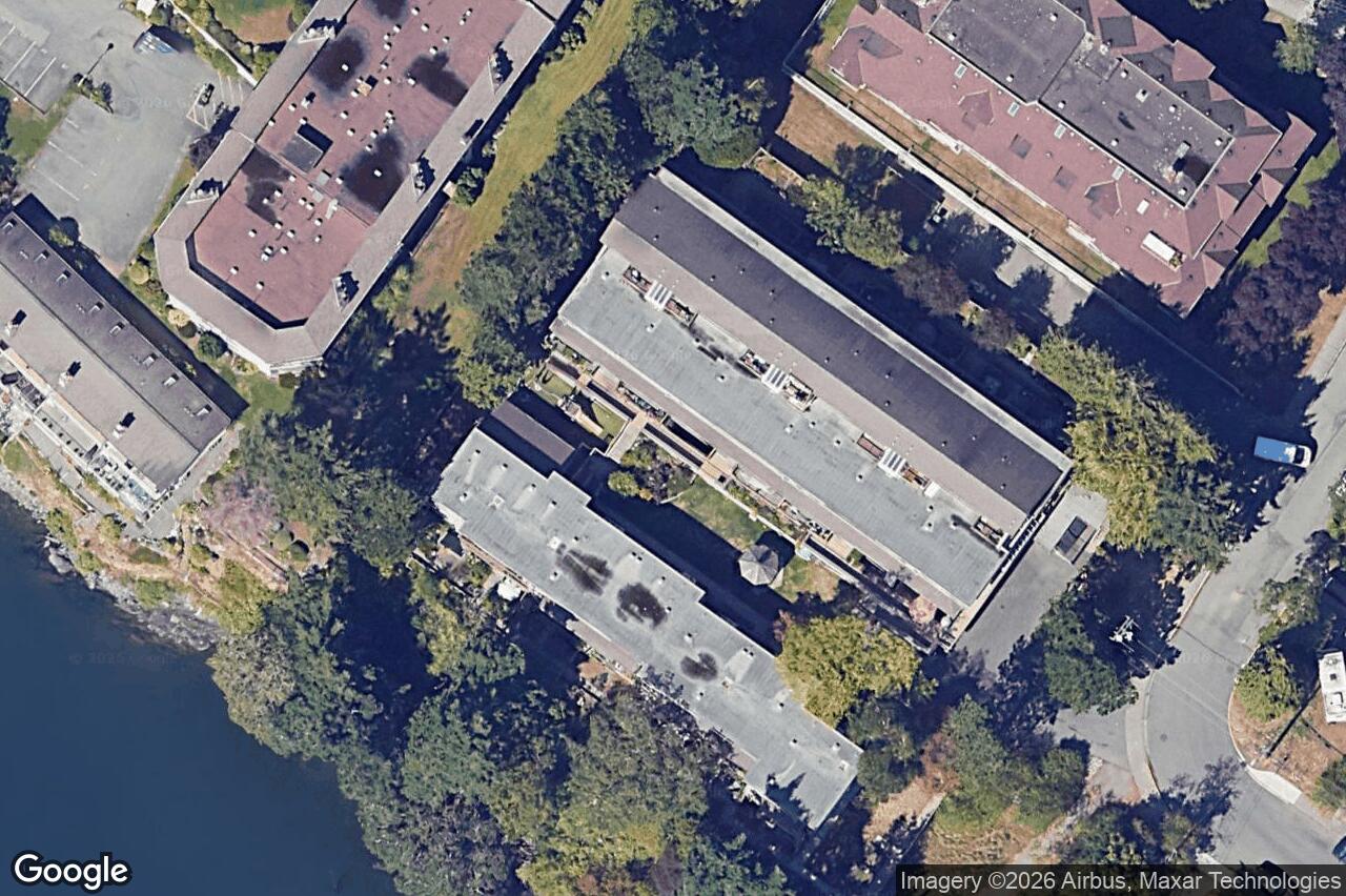 Aerial view of 304 – 69 Gorge Rd, Saanich