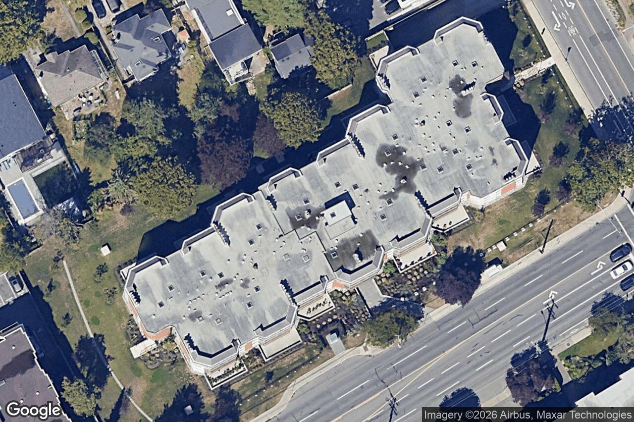Aerial view of 309 – 1560 Hillside Ave, Victoria