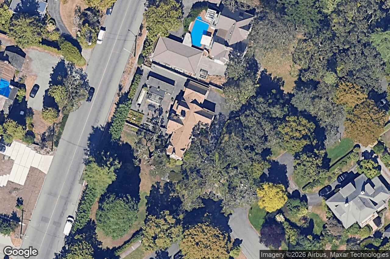 Aerial view of 3000 Uplands Rd, Oak Bay