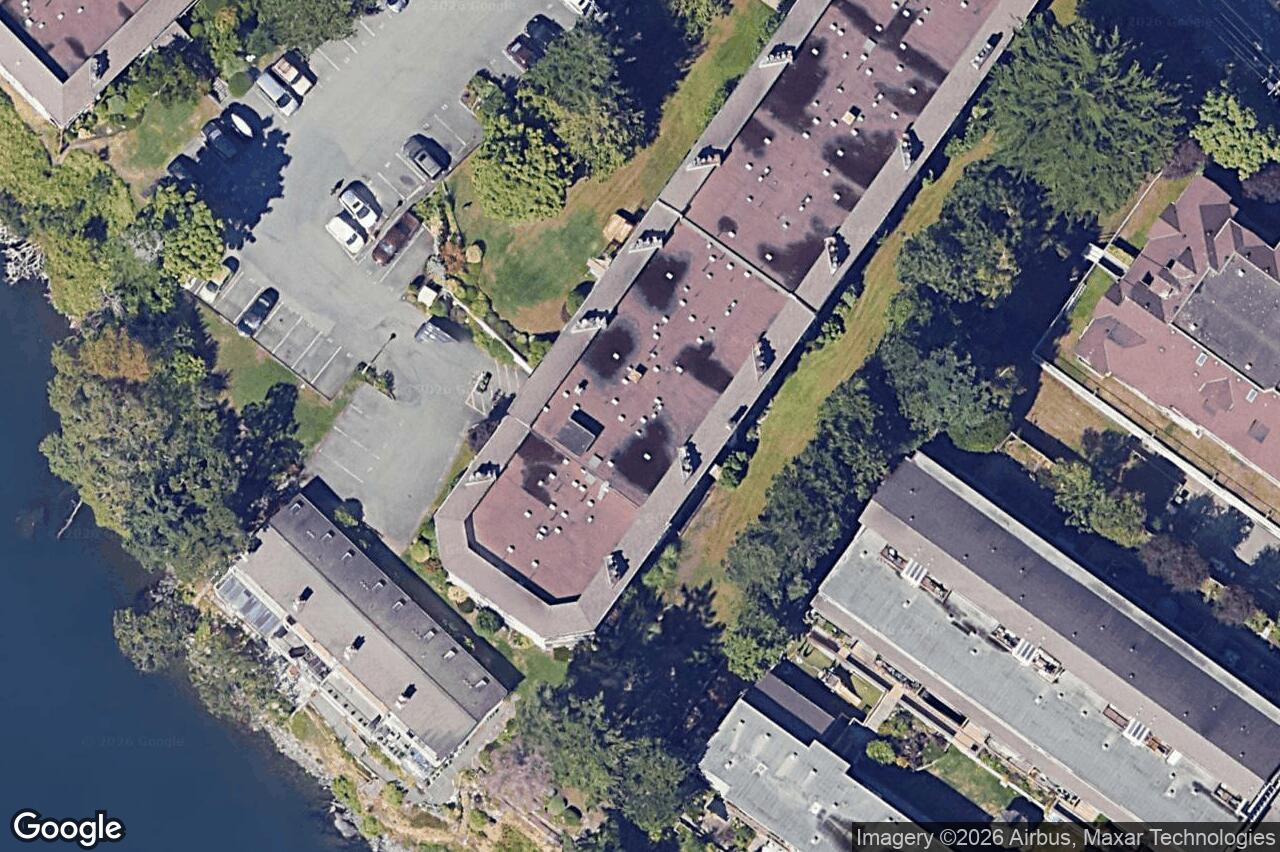 Aerial view of 303 – 69 Gorge Rd, Saanich