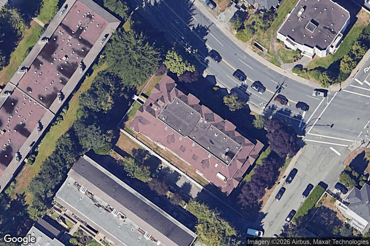 Aerial view of 306 – 7 Gorge Rd, Saanich