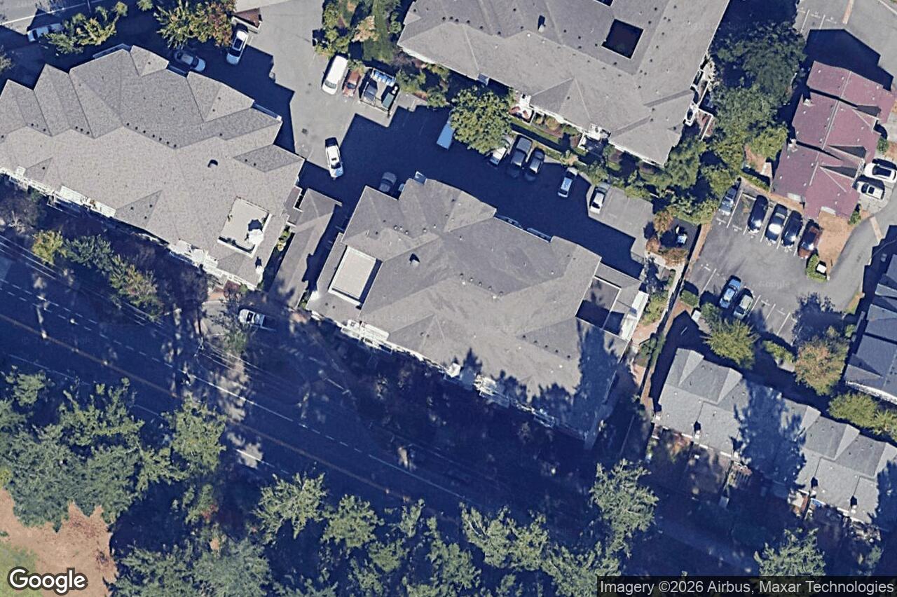 Aerial view of 207 – 360 Goldstream Ave, Colwood
